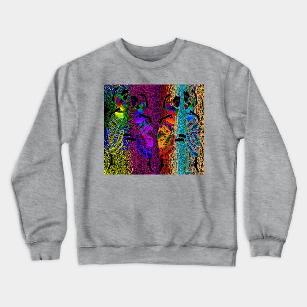 African Foot Dance Crewneck Sweatshirt by Afrocentric-Redman4u2